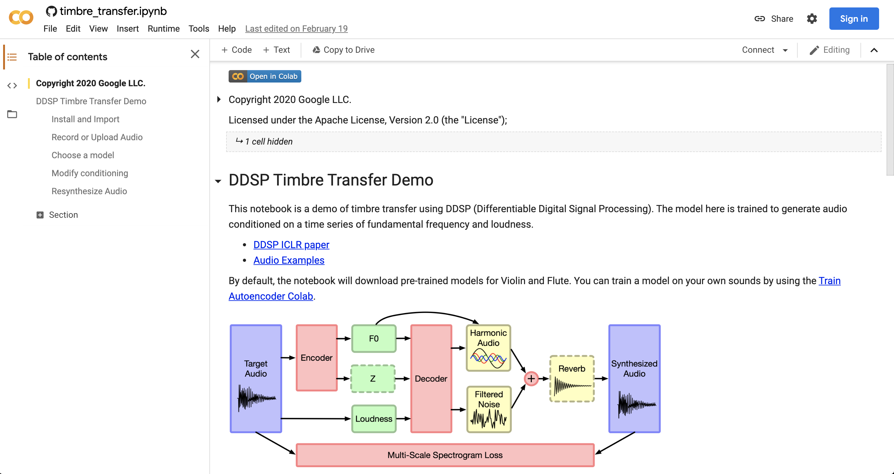 deep learning google colab