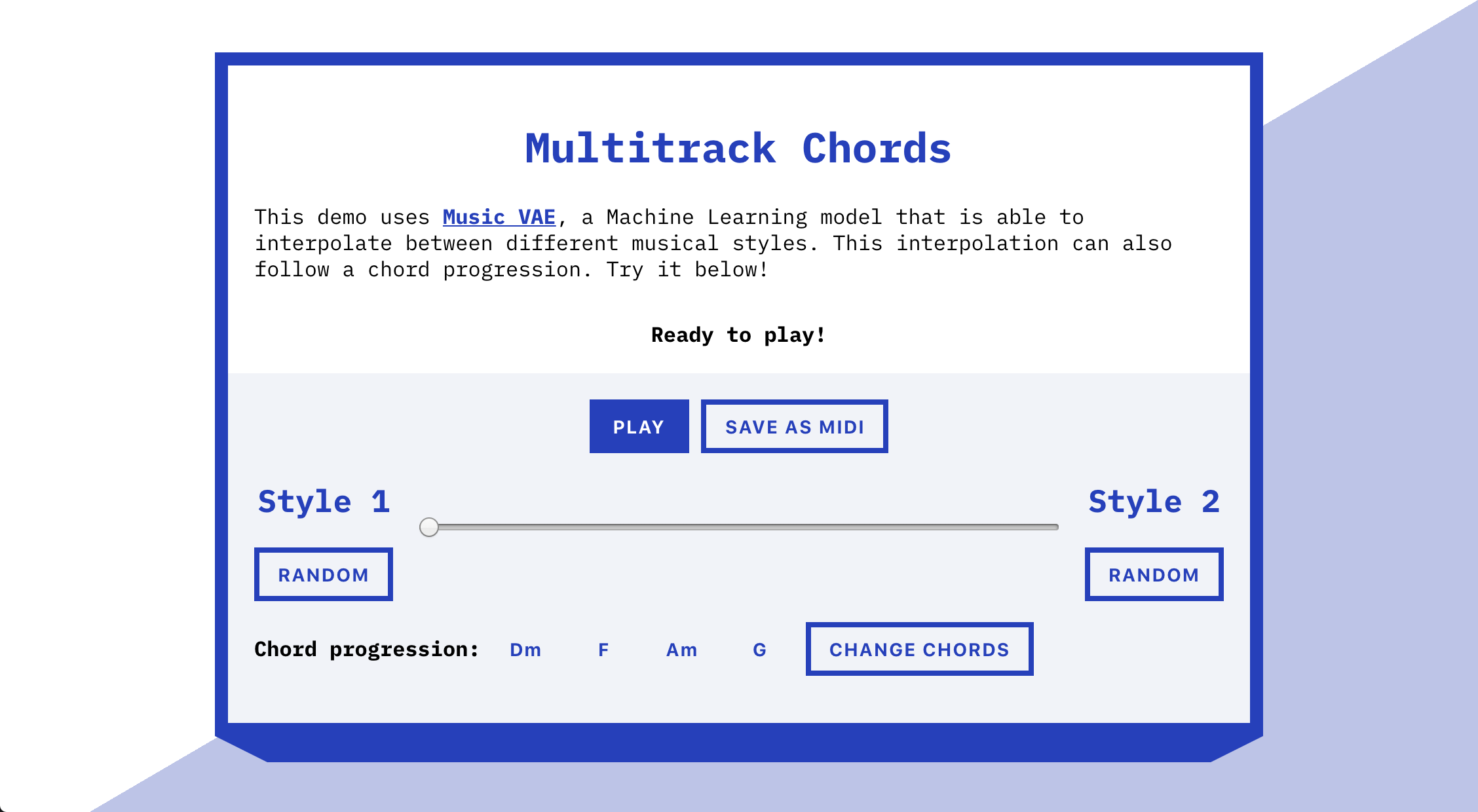 overview of Multitrack Chords