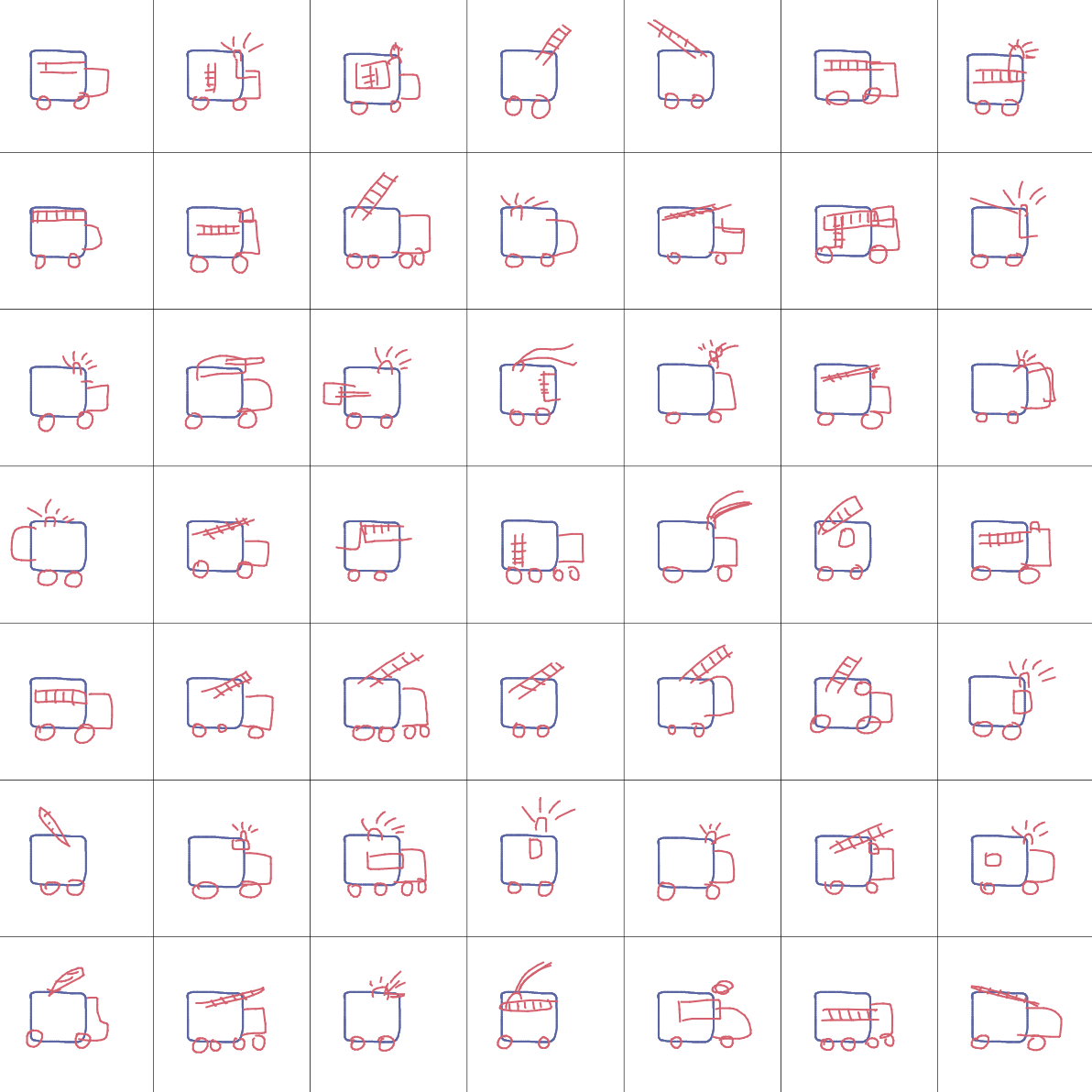 Neural Network Drawing Games : quick, draw